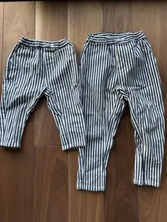 branshes ストライプ　長ズボン　2個セット