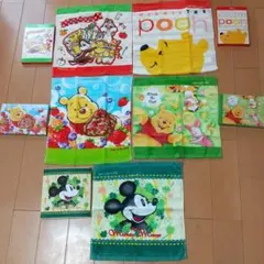 ディズニー ハンドタオル5枚セット