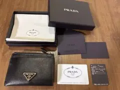 PRADA サフィアーノレザー フラグメントケース RFID搭載【最終お値下げ】