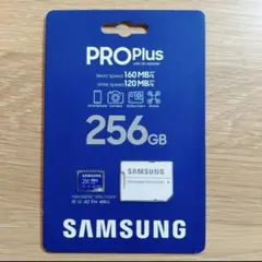 SAMSUNG PRO Plus 256GB microSDカード開封品