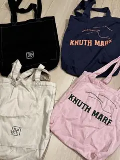 Knuth Marf ノベルティトートバッグ 4点セットのサムネイル