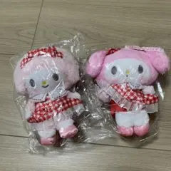 サンリオ マイメロディ マイスウィートピアノ 当りくじ　マスコット 2点セットのサムネイル