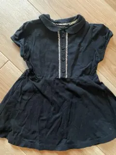 Burberry ブラック ポロワンピース 80cm