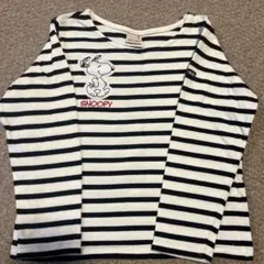 petit main スヌーピー 長袖カットソー 110 美品