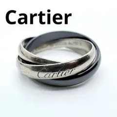 Cartier 2020年限定トリニティリング #48 YG/WG/セラミック - メルカリ