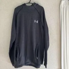 Under Armour グレー フード付きパーカーLサイズ