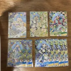 おねがいアイプリカード2弾星4 ビリーブマーチブルー　あおいまとめ売りａ