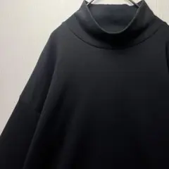 モックネック スウェット