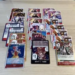 美品　ワンピースカード　新たなる皇帝　赤神海賊団カードセット