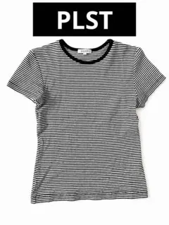 【美品】PLST プラステ ボーダー 半袖 Tシャツ Sサイズのサムネイル