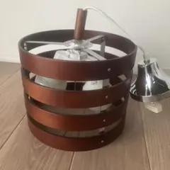 ウッドリング　ペンダントライト 木製