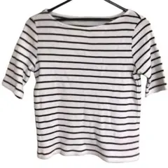 【未使用美品】GU ボーダー Tシャツ カットソー