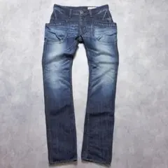 archive】Y2K 00s denim gimmick fade お兄系 - メルカリ