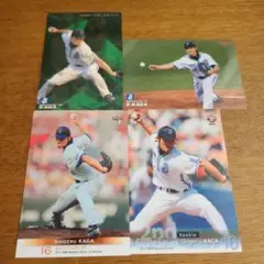 横浜ベイスターズ 加賀繁 プロ野球チップス BBM カードセット