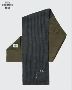 ユニクロ✕ANYA HINDMARCH　新品 マフラー 　ヒートテックマフラー