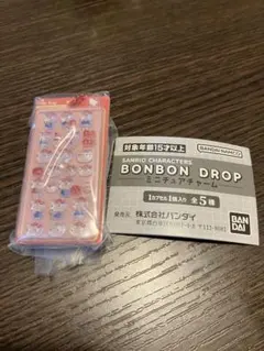 サンリオ　ボンボンドロップシール　ミニチュアチャーム　ガチャ　キティ　ボンドロ