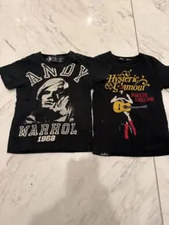 Andy Warhol & Hysteric Glamour Tシャツ2枚セット