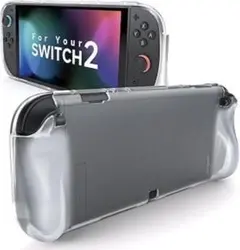 Switch2 カバー クリア 保護ケース ソフトケース 薄型 透明 着脱簡単