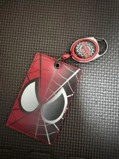 USJ限定 スパイダーマン パスケース リール付き - メルカリ