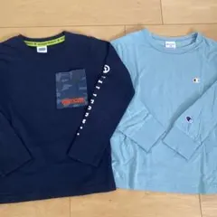 2枚セット outdoor champion 長袖 ロンT トップス 140