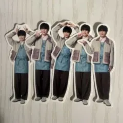 長尾謙杜 ファミクラストア フレークシール 全5種セット