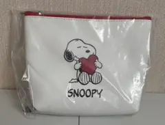 新品未開封　DHC スヌーピー　ポーチ＆ミラーセット