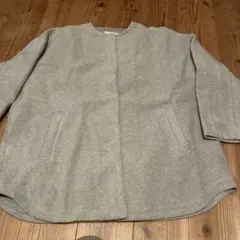 studioCLIPノーカラーコート