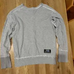 RYZ グレー トレーナー　Largeサイズ