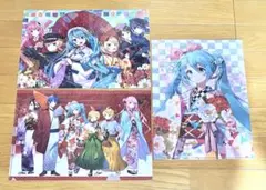 初音ミク クリアファイル 3枚セット 134