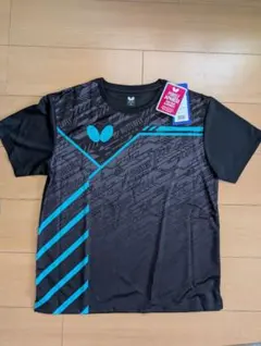 Butterfly レクトTシャツ Lサイズ ブラック/ブルー