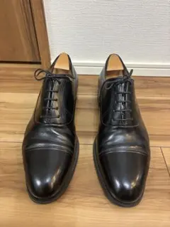 70G 美品 CHURCH'S WESTERHAM ブラック ストレートチップ - メルカリ