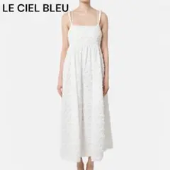 LE CIEL BLEU シュリンクジャガードキャミドレスのサムネイル