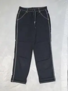 ペインターパンツ ブラック カーゴパンツ H&M