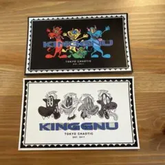 King Gnu オールフリー　ステッカー　シール　横浜アリーナ限定デザインのサムネイル