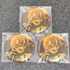 劇場版 鬼滅の刃 無限城編 第一章 キービジュアル缶バッジ 猗窩座 3点