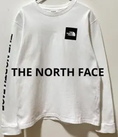 THE NORTH FACE ノースフェイス ロングTシャツ 袖ブランドロゴ