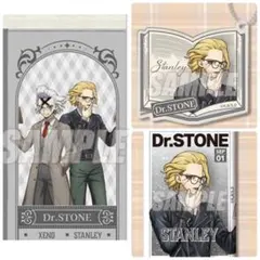 Dr.STONE スタンリー　ゼノ　A.C.D賞セット　ポーチ　缶バッジ　その他