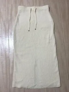 チャオパニックティピー〈PON 企画〉【-3kg見え】あったかリブニットスカート