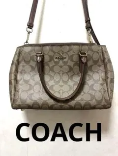 COACH コーチ シグネチャー 2way ショルダーバッグ ハンドバッグのサムネイル