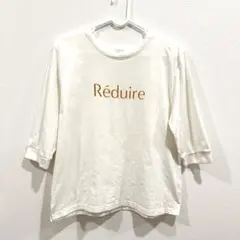 ハニーズ GLACIER ロゴ Tシャツ 五分袖 白 S レディース ホワイト