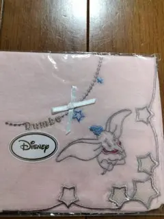 ダンボ 刺繍ハンカチ ピンク　ディズニー　新品・未使用　未開封　おしゃれのサムネイル