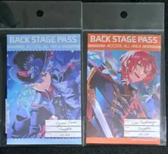 あんスタ 10周年 展示会 バックステージPASS風ステッカー 巴日和 漣