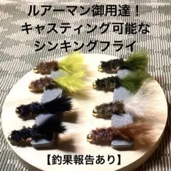 フェザージグ　T‘sビーズヘッドシンキングフライ　8個　♯8