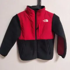 THE NORTH FACE アウターフリースジャケット 赤黒　120