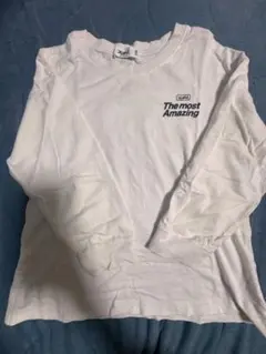 エックスガール 長袖カットソー ホワイト タイダイ柄