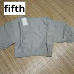 fifthパフスリーブブラウス 楊柳パフ楊柳パフスリーブブラウススリーブブラウスのサムネイル