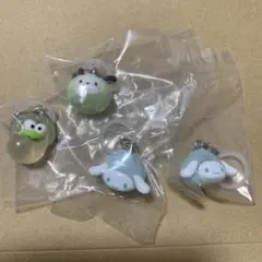 めじるしアクセサリー　なりきりまん ポチャッコ シナモン けろけろけろっぴ