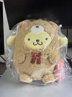 【清潔：匿名：圧縮：写真多数】 ポムポムプリン いつもいっしょペアぬいぐるみ