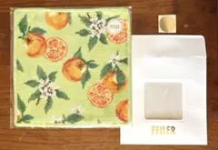【新品】フェイラー　ネロリ　ハンカチ（WEB限定）　ラッピング袋付き