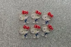 ネイルパーツ クリアラメ 6個セット ネイパ ネイルパーツ